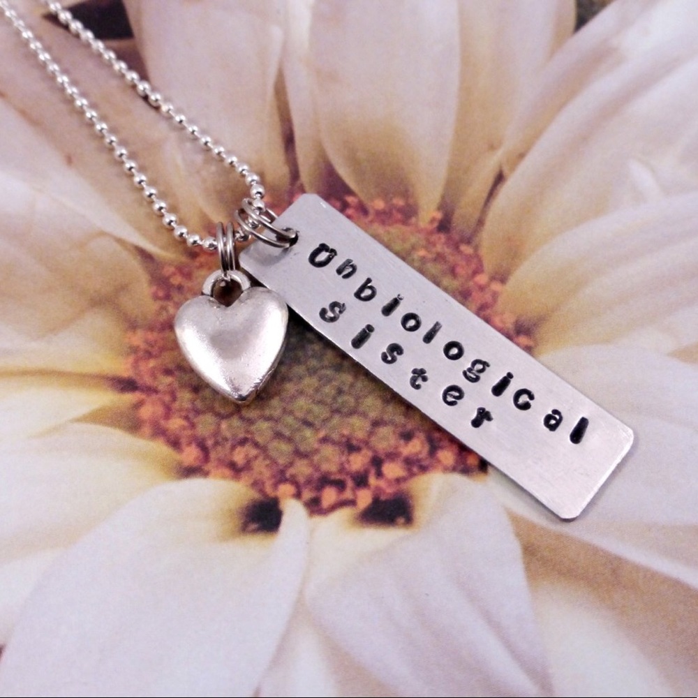 Unbiological Sister -Best Friend Necklace